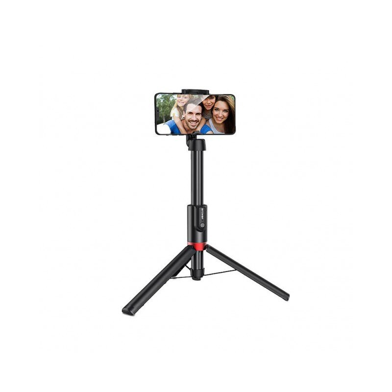 Trepied Selfie Stick BlitzWolf BW-BS10 , 3 In 1, Negru - 606547